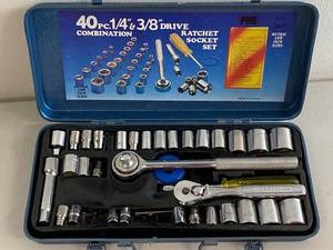 lot 33E image: PHD 40pc Ratchet Socket Set