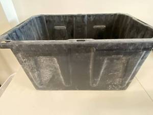 lot 42E image: Lot of Two-Way Radios & Chargers in Storage Bin