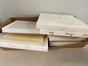 lot 55E image: Lab Microplate Tray Set for Scientific Use