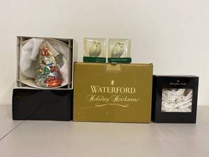 lot 32Z image: Waterford, Christopher Radko, Department 56 Ornaments Collection