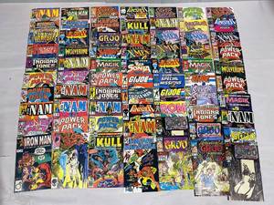lot 54Z image: Vintage Marvel Comics Collection - Power Pack, G.I. Joe, X-Men & More