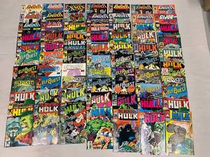 lot 64Z image: Large Comic Lot Hulk, ElfQuest, Punisher & More