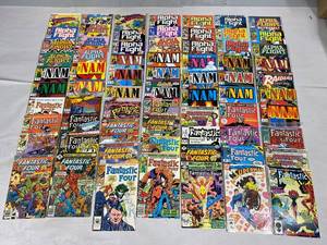 lot 76Z image: Marvel Comic Lot - Alpha Flight, The Nam, Fantastic Four