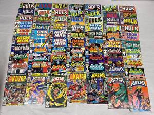 lot 78Z image: Large Marvel Comics Collection Hulk, Iron Man, Punisher Lot