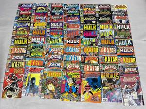 lot 80Z image: Marvel Comics Lot Hulk, Punisher, Ka-Zar Series - Collectors Edition