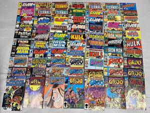 lot 82Z image: Marvel Comics Collection Lot Iron Man, Hulk, Groo, G.I. Joe, Eternals