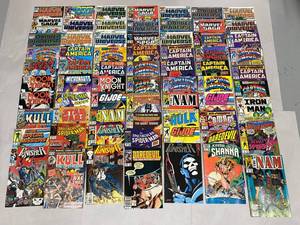 lot 83Z image: Marvel Comic Book Collection Lot Captain America & More
