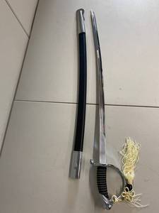 lot 39K image: Ceremonial Sword with Scabbard, Polished Finish