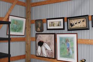 lot 3 image: Framed Item Collection