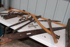 lot 13 image: Large Lot of Antique Tools