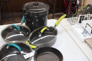 lot 24 image: Pots and Pans