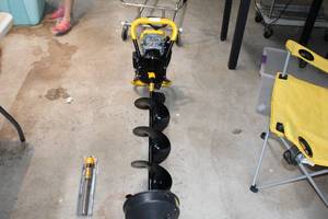 lot 70 image: Jiffy Pro 4 Power Ice Auger w Extension Shaft