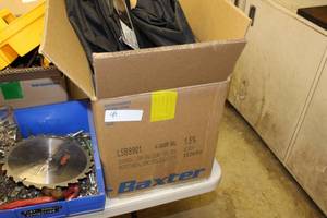 lot 84 image: Shop items Drill saw blades Nuts Bolts etc