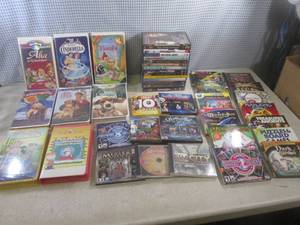 lot 29 image: (A-3) Assorted DVD Movies, VHS Movi...