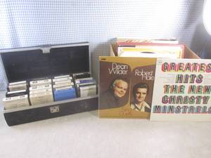 lot 30 image: (F-3) Vintage 8-Track Tapes and Rec...