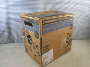 lot 39 image: (D-2) Box of Cat 5e Wire...