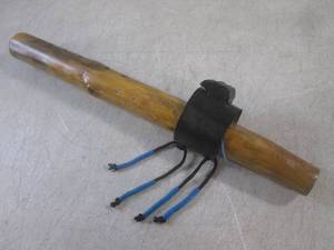 lot 44 image: (H-1) Wood Native American Style Fl...