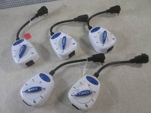 lot 52 image: (CSB) 5 Timex Outdoor Timer Plugins...