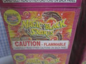 lot 62 image: (CSB) 150 Boxes of Magic Black Snak...
