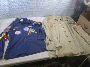 lot 65 image: (CSB) Boy Scouts Shirts Blue Kids T...
