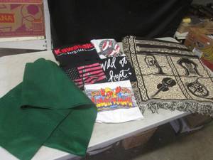 lot 151 image: (A-3) Sheet of Green Felt, Assorted...