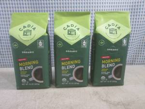 lot 168 image: (B-1) 3 Bags of Organic Morning Ble...
