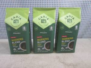 lot 169 image: (B-1) 3 Bags of Organic Morning Ble...