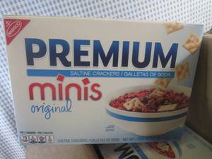 lot 176 image: (C-1) 10 Boxes of Premium Saltine C...