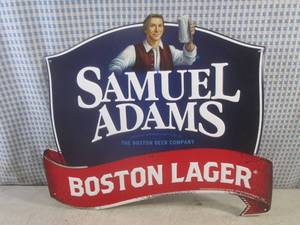 lot 185 image: (G-1) Samuel Adams Boston Lager Tin...