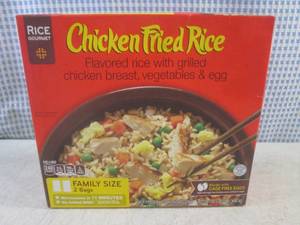 lot 205 image: (FRZ) Frozen Box of Family Size Chi...