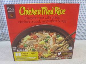lot 206 image: (FRZ) Frozen Box of Family Size Chi...