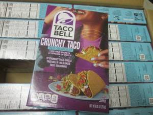 lot 236 image: (EC2) 12 Boxes of Taco Bell Crunchy...