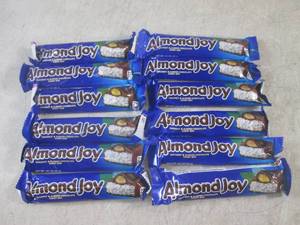 lot 241 image: (B-1) 12 Almond Joy Candy Bars Past...