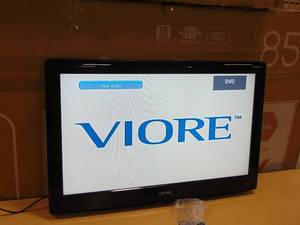 lot 14 image: Viore - 32 Class  LCD  720p  60Hz  HDTV DVD Combo Lcd32VH56 No Stand