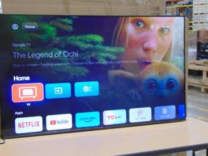 lot 27 image: TCL - 55 Class S5-Series 4K UHD HDR LED Smart Google TV 55s551g Scratch