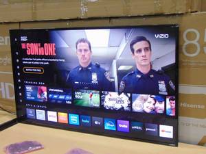 lot 30 image: Vizio 50  d50fe1 class dseries full hd, smart led tv 1080p, 120hz  Scratch