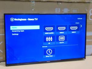 lot 31 image: 43 4K Ultra HD Smart Roku TV with HDR