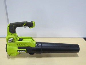 lot 40 image: RYOBI 40V 110 MPH 525 CFM Cordless Battery Variable-Speed Jet Fan Leaf Blower (Tool-Only)