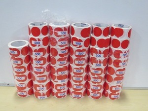 lot 46 image: Large Lot of Red Round Stickers
