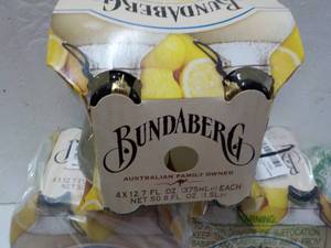 lot 3 image: 3 Bundaberg Lemonade 4 packs 12.7 o...