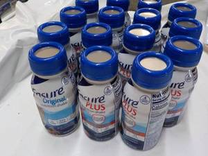 lot 29 image: 15 Ensure Original and Plus 8 oz Bo...