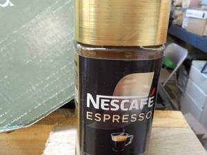 lot 35 image: Nescafe Espresso 100% Arabica Coffe...