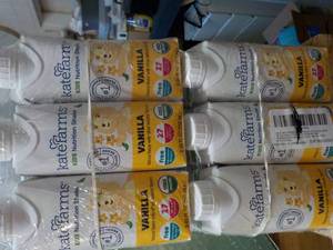 lot 38 image: 2 kate Farms 6 packs Vanilla Kids N...
