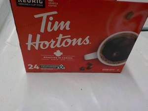 lot 49 image: Keurig Tim Hortons 24 pods Ground C...