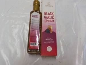 lot 51 image: Black Garlic Kombucha 11.83 oz...