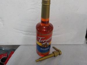 lot 75 image: 25.4 oz Bottle Torani Guava Syrup w...