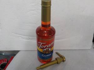 lot 76 image: 25.4 oz Bottle Torani Guava Syrup w...