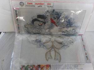 lot 90 image: 2 Diamond Painting Kits 30 x 30...
