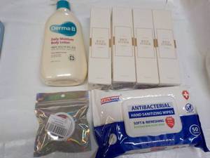 lot 110 image: Rice Toners, Derma B Body Lotion, H...