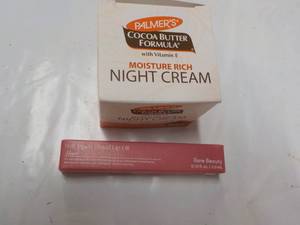 lot 114 image: Palmers Night Cream and Rare Beauty...